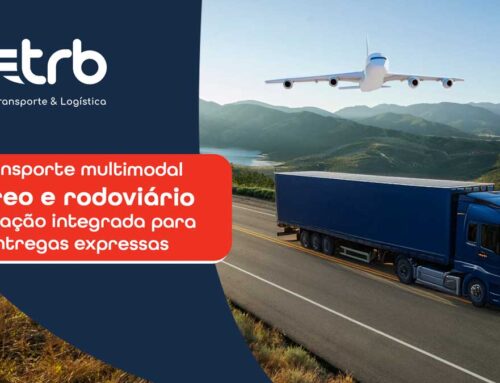 Transporte multimodal aéreo e rodoviário: operação integrada para entregas expressas