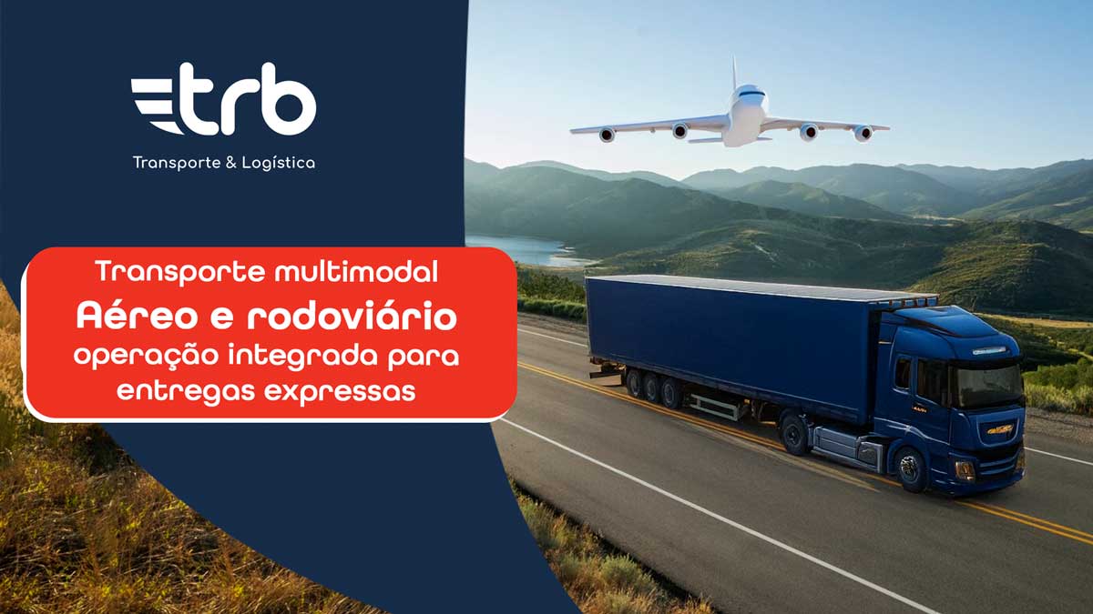 Transporte multimodal aéreo e rodoviário