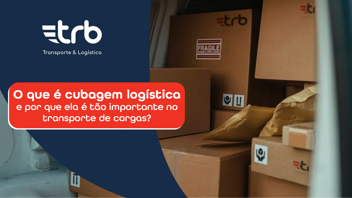 cubagem logística